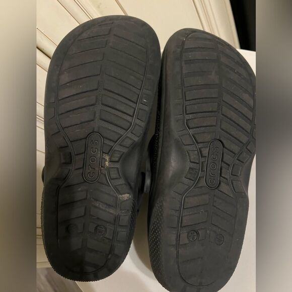 Crocs Unisex Adult Classic Lined Clog Men's 9 Women's 11 Black Fuzzy - Picture 5 of 8